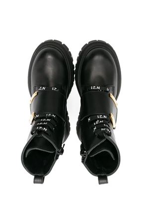 black leather ankle boots N°21 KIDS | 7527403